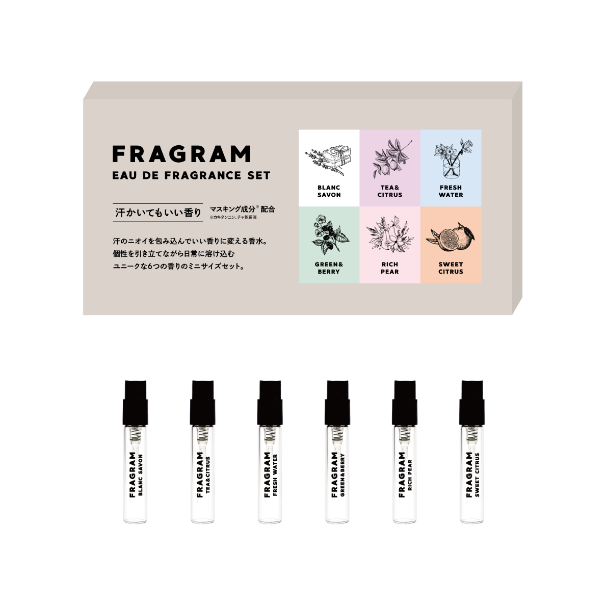 makeupinc's tweet photo. 6種の香りを試せるフレグランスセットを5名様にプレゼント❣🫧BLANC SAVON🍋TEA &amp; CITRUS💧FRESH WATER🌿GREEN &amp; BERRY🍐RICH PEAR🍊SWEET CITRUS 持ち運びに便利なミニサイズ✨フォロー＆リポストで応募OK🎁締切は6月15日(月)❣#プレゼントキャンペーン #キャンペーン #香水 #フレグランス #FRAGRAM https://t.co/s6PxIFWDKP