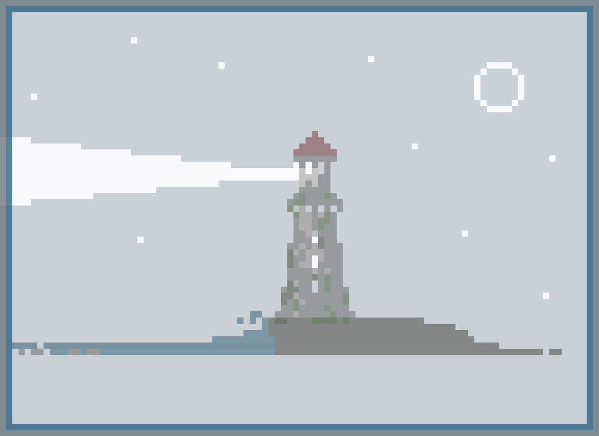 noctilcent_cat's tweet photo. 灯台

#ドット絵　#pixelart https://t.co/vVoy1uhPUo