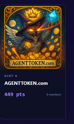 Alex233008's tweet photo. Day 3 in the @domaprotocol Launch Wars and the $AGENTTOKEN passive points are printing📈

Over 1,300+ points secured just by holding and riding the AI x RWA wave. The Doma Agentic Engine narrative is proving its strength. Still holding the #1 spot! LFG! 🚀

@D3inc #DomaProtocol https://t.co/QFtKPp81su