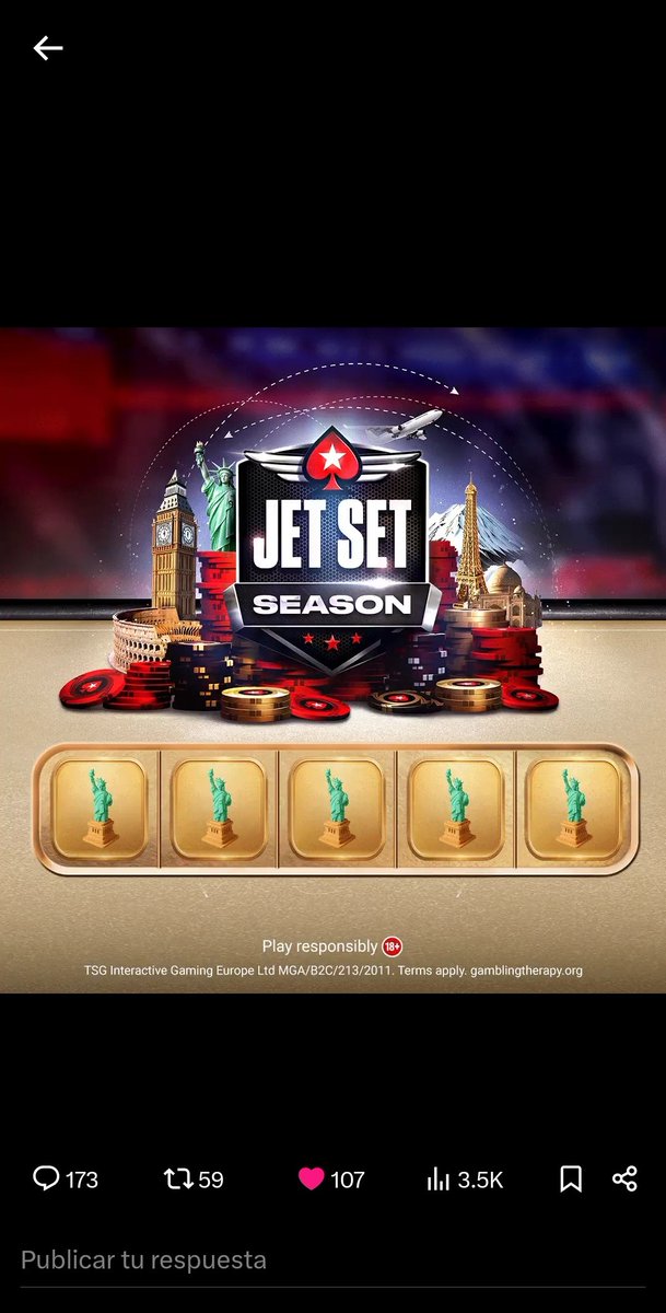 10011Jesus's tweet photo. @PokerStars [JesusDewey] #JetSetSeason https://t.co/gPgAOkPNZl