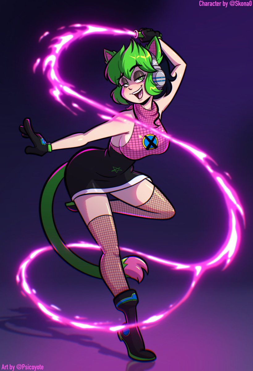skona0's tweet photo. @diegoojoss Here’s my country, catgirl, scientist, O.C “Millennium” if you’re interested. As always, keep up the amazing artwork! https://t.co/HkrJ9Yhrn0