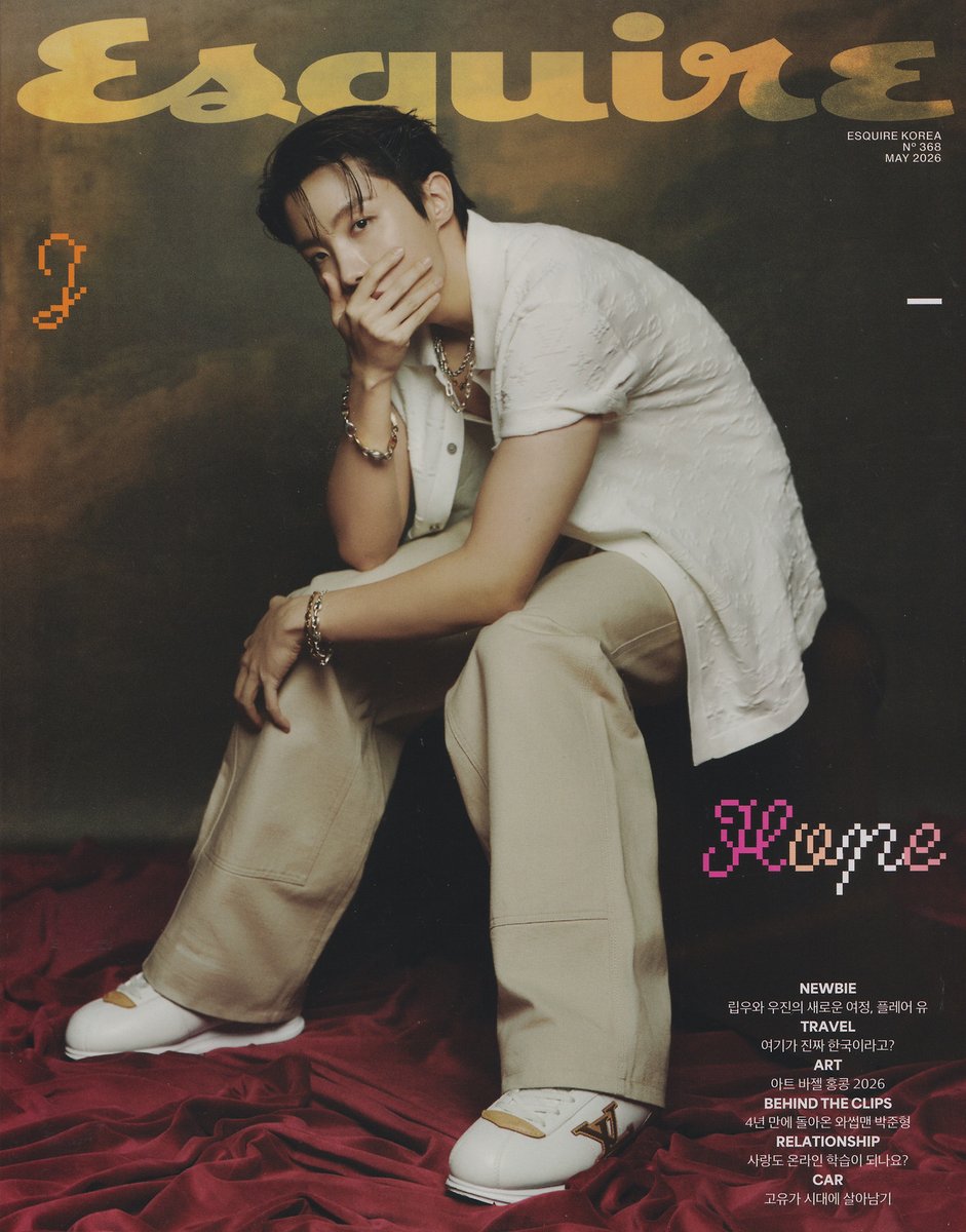 btsfancafe__twt's tweet photo. [scan] BTS j-hope Esquire Korea May 2026 Magazine (1/6)  

#JHOPE #BTS #방탄소년단 https://t.co/2eoJz2ncrD