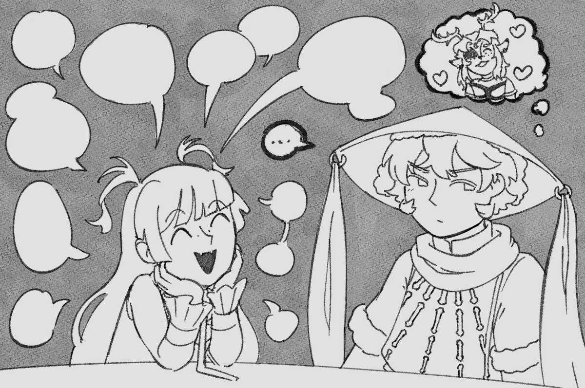 vanquisherwitch's tweet photo. uehehe... ft. @lumi_nescentt https://t.co/9vLVIzTlsN