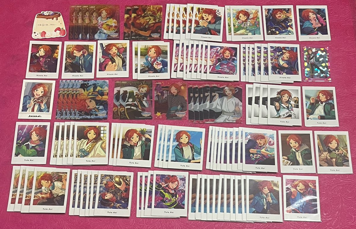18_noa_'s tweet photo. 【交換】あんスタ ぱしゃっつ クリカ LAWSON 才能開花 紙類

譲 ❥ 凪砂 日和 ジュン 宗 みか ひなた ゆうた 燐音 HiMERU こはく ニキ

求 ❥ 同異種 茨

なんでも検討しますが組み合わせによってお断りの可能性があります

郵送＞池袋お手渡し(要相談)

よろしくお願い致します❁⃘*.ﾟ https://t.co/qMP5Tu2fq2
