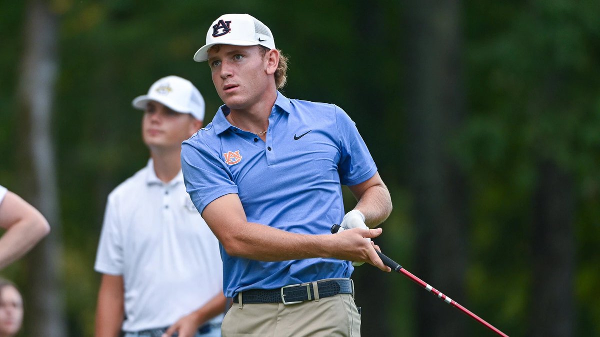 John_P_Carvalho's tweet photo. Congrats to @AuburnMGolf freshman Logan Reilly, who qualified for the #USOpen. That will give the national champions two players in the field, as Reilly joins Jackson Koivun. https://t.co/Doymu4zPl7