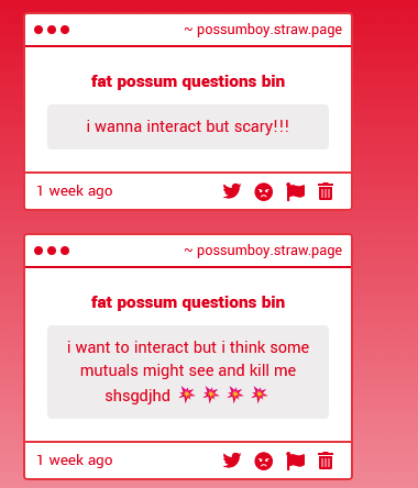 levonthefa28705's tweet photo. posting strawpage shi cause im bored asff

u aint gotta be scared to interact w me btw! im super friendly and wouldnt mind new friends!!!!!! https://t.co/5It1AorQCH