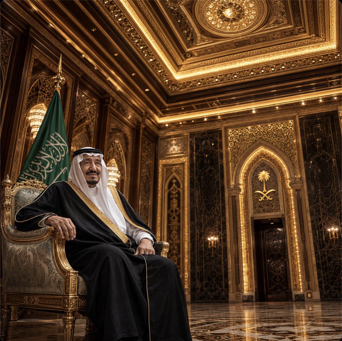Alshaikh2's tweet photo. سَلمانُ يا تاجَ الوَفاءِ
————————

للعِزِّ شاراتٌ تَشِبُّ كأنَّها
أشجارُ نارٍ أزهَرَتْ راياتِ

تَسقي دماءُ المجدِ أرضاً كلَّما
عَطِشَتْ فَأينَعَ في المدى غاياتِ

تَهْتَزُّ في ريحِ الكرامةِ مثلما
صَوتُ الخُيُولِ إذا دَوَتْ صَولاتِ

تَرْتَدُّ أصداءُ البطولةِ حينما
نادى الفُؤادُ و أشرَقَتْ ومَضاتِ

حَتّى تَجَسَّدَ فيكَ يا سَلمانُ ما
نَسَجَتْهُ أجيالٌ بروحِ ثُقاتِ

جَدَّدْنَ فيكَ العَهدَ حُبًّا صادقاً
يَزهو بهِ التاريخُ في الصَّفحاتِ

سَلمانُ يا نَبعَ العُلا مِنهُ ارتَوَتْ
أحلامُنا فَتَفَجَّرَتْ جَنّاتِ

سَلمانُ يا فخر الملوكِ جميعِهم
أَشرَقتَ فانتهضتْ بنا الهِمّاتِ

سَلمانُ يا فَجْرَ الطُّموحِ إذا بَدا
أَحيا القُلوبَ و أشرَقَتْ رُؤياتِ

سَلمانُ يا تاجَ الوَفاءِ و عِزَّهُ
فيكَ اختَتَمْنا الشِّعرَ بالبيعاتِ

———

عبداللطيف بن عبدالله آل الشيخ @Alshaikh2