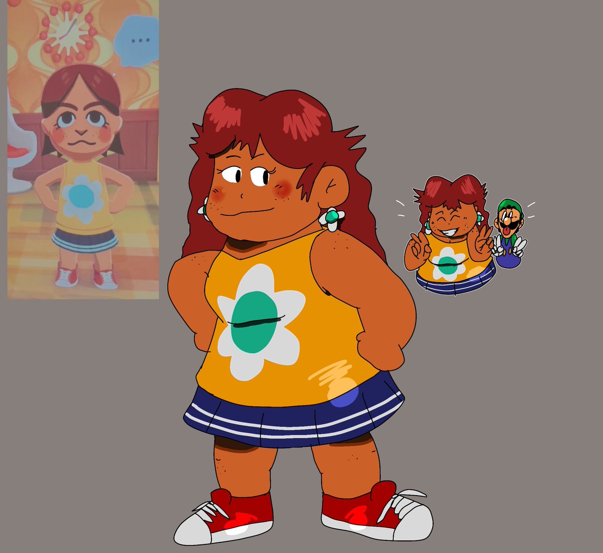 Drew my tomo life daisy design