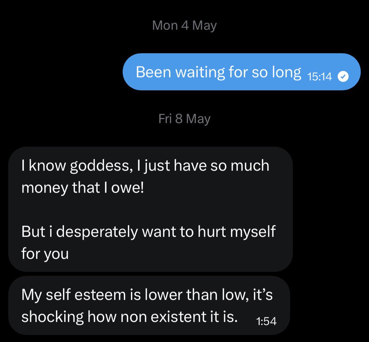 _MAJESTYVS's tweet photo. Actions really speak louder than words. I like when my subs are ACTUALLY addicted to me, and PROVE it.

Don’t send me a hundred messages how much you love me.. or how addicted you are to me. 

Prove it and we talk. 😉 https://t.co/rr0m4wQfWn