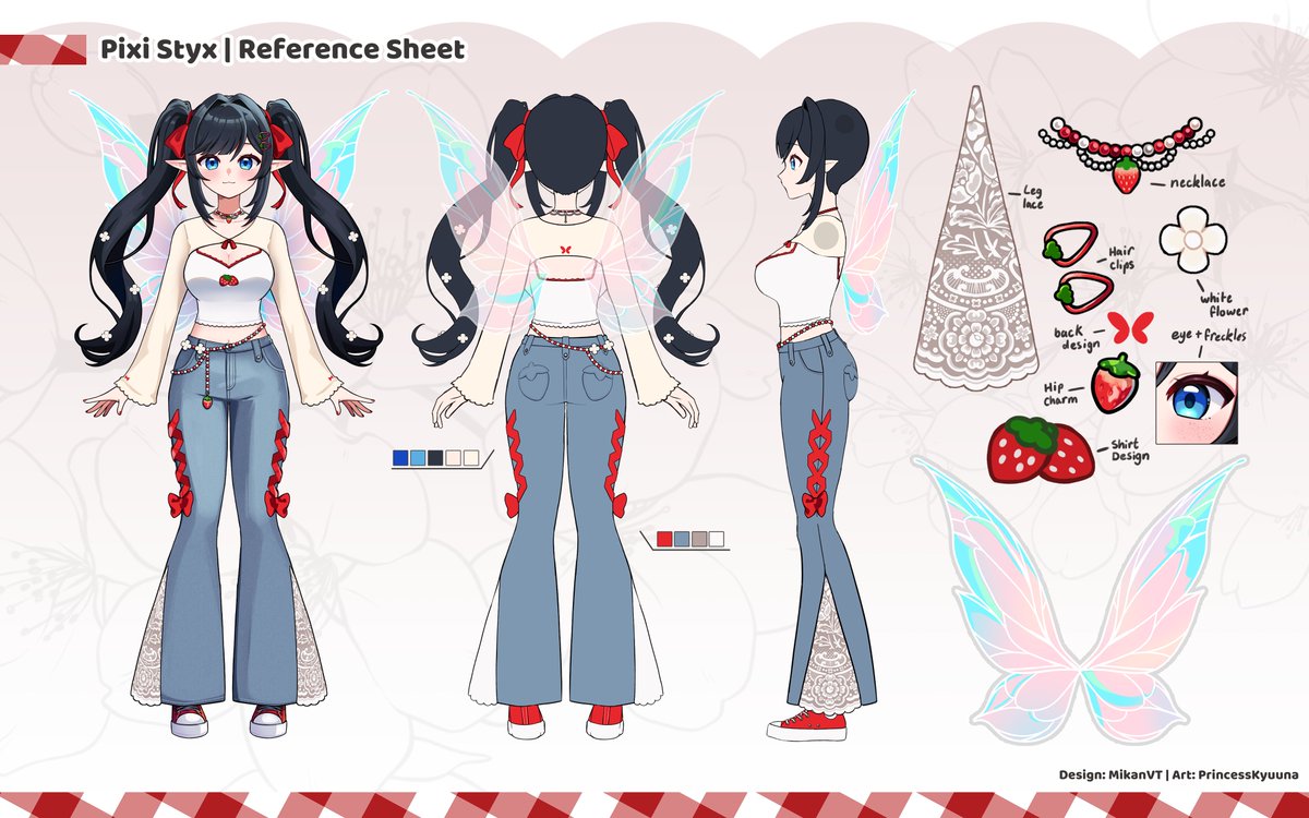PixiStyx_'s tweet photo. 𑣲⋆ Ichigooo~dmorning! 🍓

I'm Pixi / Ollie! ᭝ ᨳଓ ՟
⊹ ࣪ ˖ Strawberry pixie VTuber! 

──────୨ৎ──────
https://t.co/fFKS4Milrl
──────୨ৎ──────

I have lots of fun things planned for you and I! I hope you can join me in my sweet strawberry field 🍓👒 https://t.co/DfQGvmj8lg