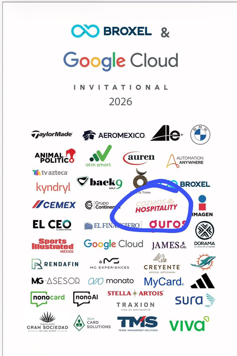 CozmosEvents's tweet photo. Photos from the Golf Broxel today in Mexico City 🇲🇽

As you can see Cozmos Hospitality  is next to some huge brands such as Sports Illustrated , Google, Adidas and many more 🙌🇲🇽🙏 

You can rest assured we are a safe place to secure all your ticketing and hospitality needs ⚽️ https://t.co/OkNqO4o9Bv