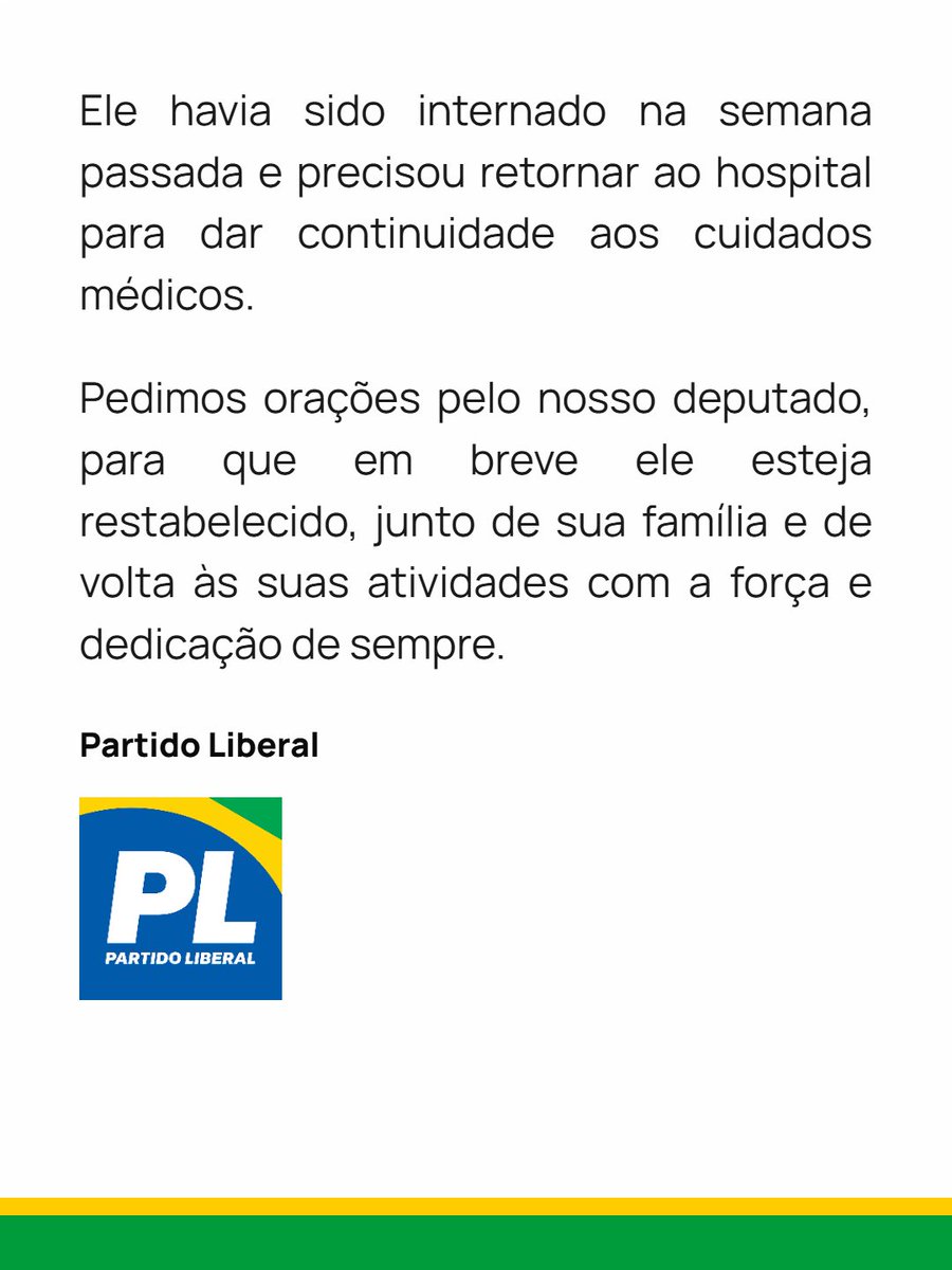 Partido Liberal - PL 22 tweet media