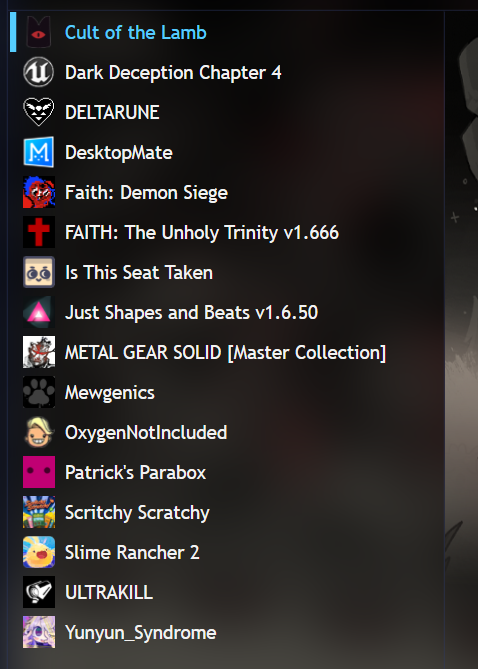 v01dlu's tweet photo. rate my games https://t.co/tJWewr0QOc