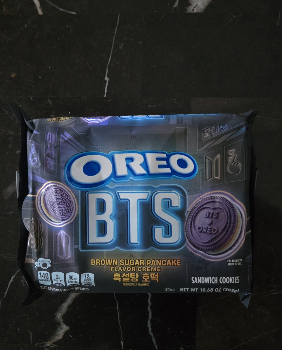 Trissy003's tweet photo. Look what arrived from Walmart #BTSxOreo https://t.co/OkKfljPZey