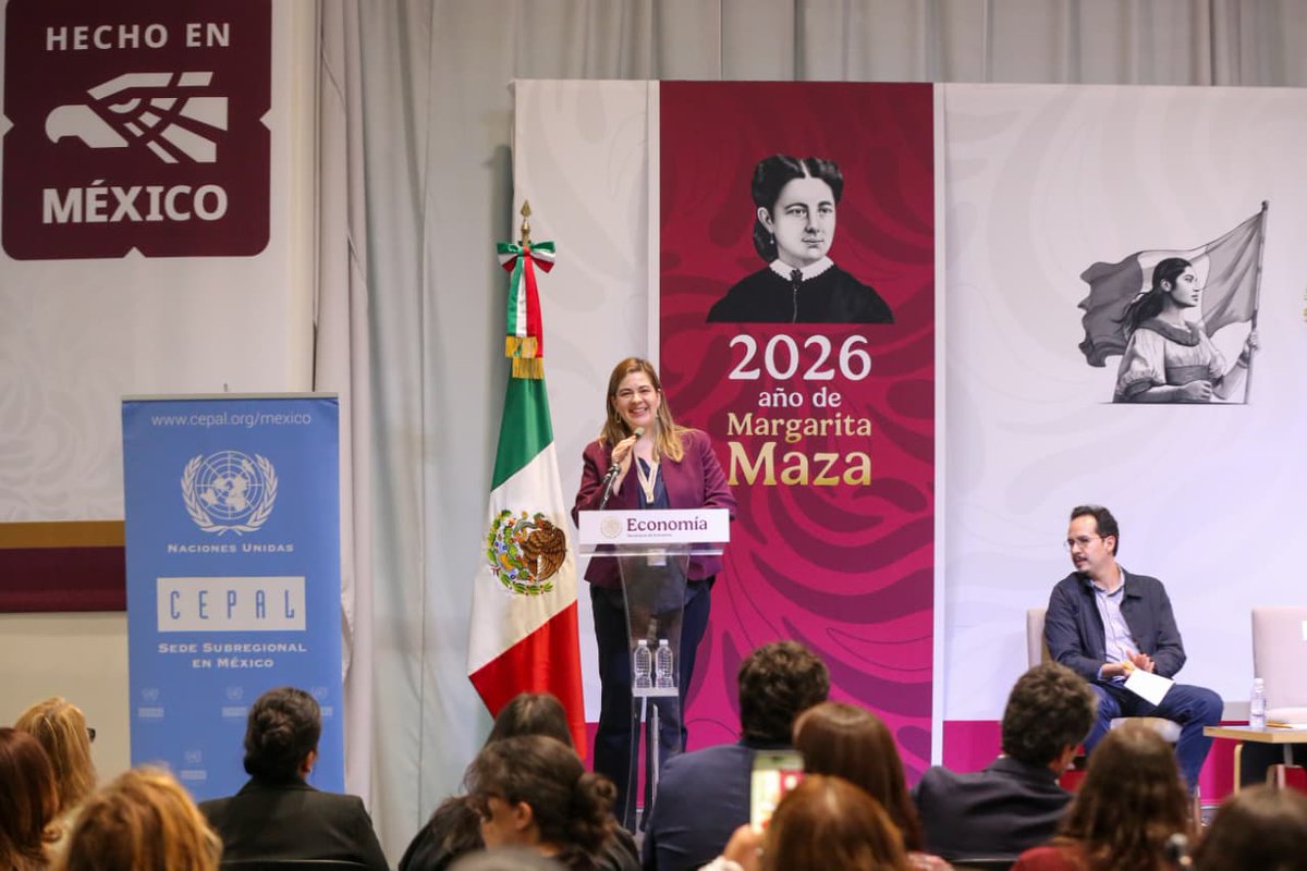SE_mx's tweet photo. En conjunto con @cepal_onu y @OITMexico, la SE presentó una propuesta normativa para integrar servicios de cuidado en parques industriales y Polos de Desarrollo Económico para el Bienestar.

Una visión de desarrollo productivo que impulsa igualdad y bienestar.

#PlanMéxico https://t.co/1phuLQLpFp