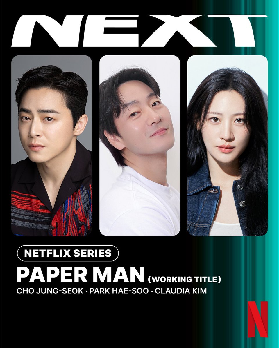 k_dramaindo_'s tweet photo. #JoJungSuk #ParkHaeSoo #ClaudiaKim konfirm bintangi drama original Netflix #PaperMan.
Tentang pria biasa yang bekerja di pabrik stiker. Ia hidup di balik bayang-bayang istrinya yang menjadi hakim sukses. Suatu hari ia mampu membuat uang kertas palsu yang benar-benar mirip dengan uang asli dan masuk dunia kriminal.
#JoJungSuk berperan sebagai Cha Myeong Jo, pembuat uang palsu.
#ParkHaeSoo sebagai analis uang dan orang yang akan mengejar Cha Myeong Jo.
#ClaudiaKim sebagai hakim dan istri Cha Myeong Jo.
#Paperman karya sutradara Lee Il Hyung (#Karma #Remember).
Cast-nya jaminan mutu 👏👏
https://t.co/2tdeayL8pY