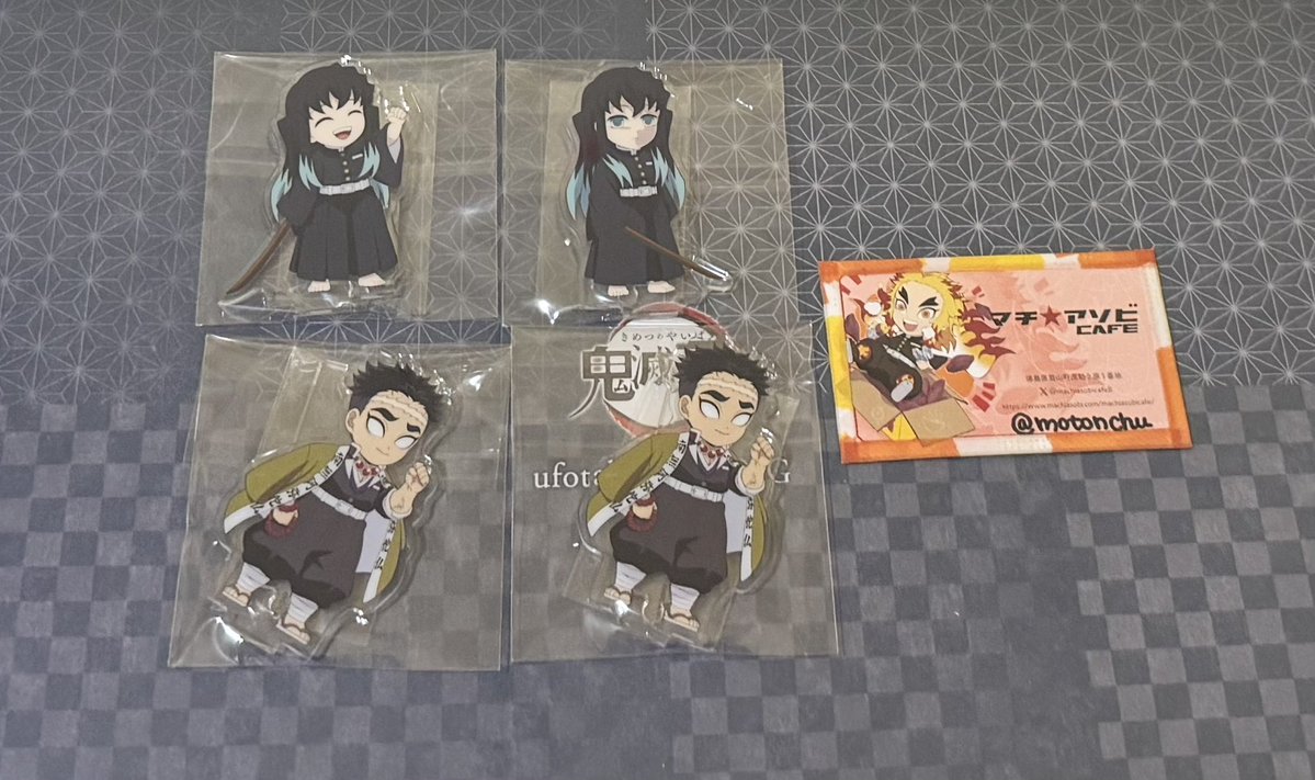 motonchu's tweet photo. 鬼滅の刃 繋がるアクリルスタンド アクスタ 交換

譲:時透無一郎 悲鳴嶼行冥

求:甘露寺蜜璃

無一郎はパンケーキとの交換
笑顔の無一郎は全てまとめての交換のみ

本日夕方中野、明日午前中なんば手渡し
または郵送

検索からもお声かけください https://t.co/4gstKBK7Fd