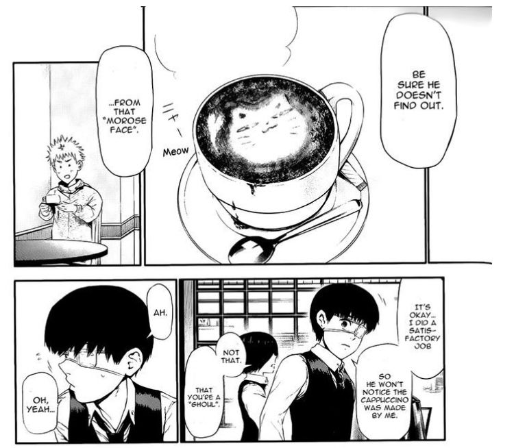 babieeijiro's tweet photo. the cat with the little heart oh kaneki you're so sweet https://t.co/grdZg23klV