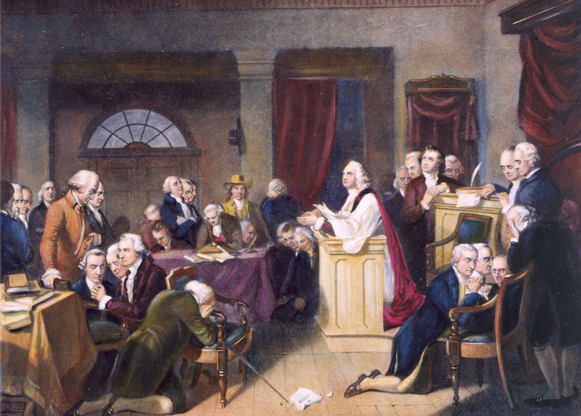 RandyCMoog's tweet photo. On this day in our Road to 1776 series: September 5, 1774.  Delegates from twelve colonies gathered in Philadelphia for the First Continental Congress.

They met in response to the Intolerable Acts punishing Boston. The Congress adopted the Continental Association (a boycott of British goods), sent a petition to King George III, and prepared for possible war. They also agreed to meet again the following year.

This was a major step toward colonial unity. Figures like George Washington, Patrick Henry, John Adams, and Samuel Adams began working together across colony lines. While still hoping for reconciliation, they laid the groundwork for coordinated resistance.

The momentum toward independence was accelerating.

Tomorrow: Escalation toward open conflict.#RoadTo1776 #Declaration250 #AmericanRevolution #ContinentalCongress