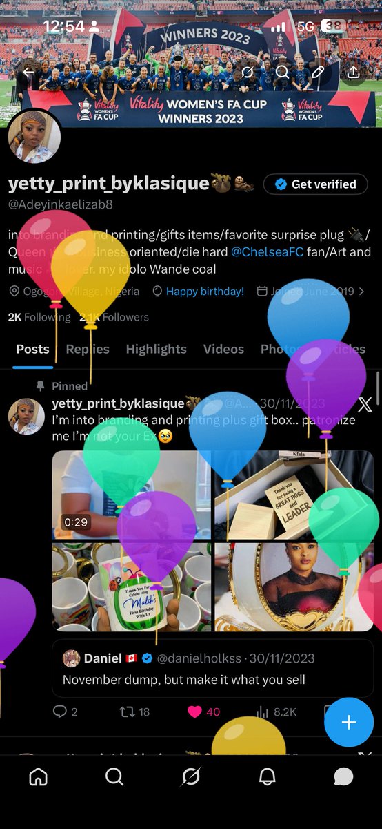 Adeyinkaelizab8's tweet photo. +1🎂.
Say me a prayer when this pass through your fyp. https://t.co/xCw9UZjwL4