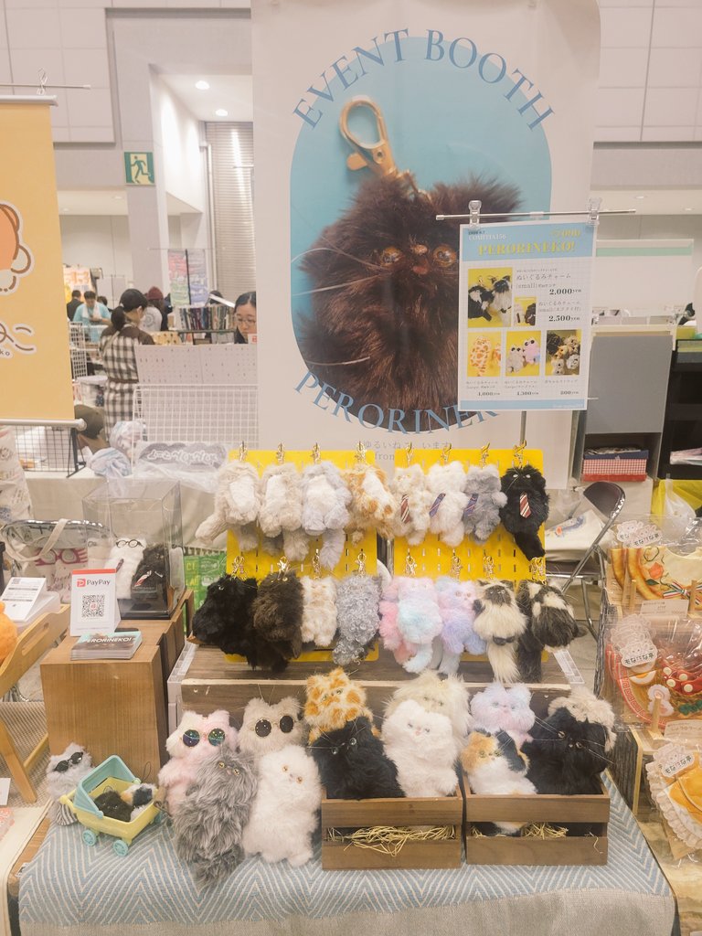 PERORINEKO_CEO's tweet photo. COMITIA初参加ありがとうございました！
たくさんのなかまたちがずっとのお家に出向できてひと安心です。
次回はヨコハマハンドメイドマルシェにお邪魔いたします！
なにとぞよろしくお願いいたします🙇‍♀️
#PERORINEKO
#ヨコハマハンドメイドマルシェ https://t.co/WLRD78A1MB