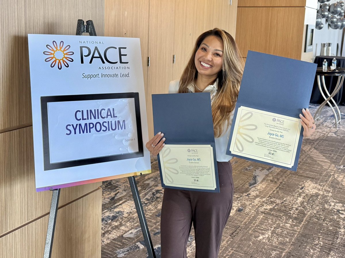 enable_dental's tweet photo. Thank you to the National PACE Association (@TweetNPA) for hosting an incredible Summer Conference! ☀️ 

From exploring the Rock &amp; Roll Hall of Fame to learning from sessions on reducing hospitalizations, it was a fantastic trip!
 
#PACE #NPASummer2026 #HealthEquity #EnableDental https://t.co/EyiM6mC8X4