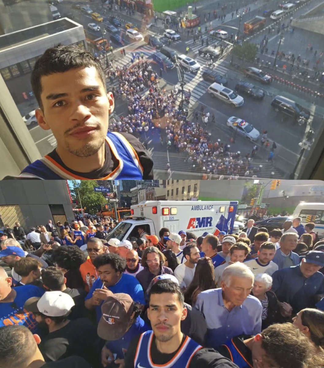 sneako's tweet photo. Vlogging the rest of the game bc MSG connection is brutal once it’s packed. If Knicks win I will try to irl later too. LLLS https://t.co/l4t2deT2es