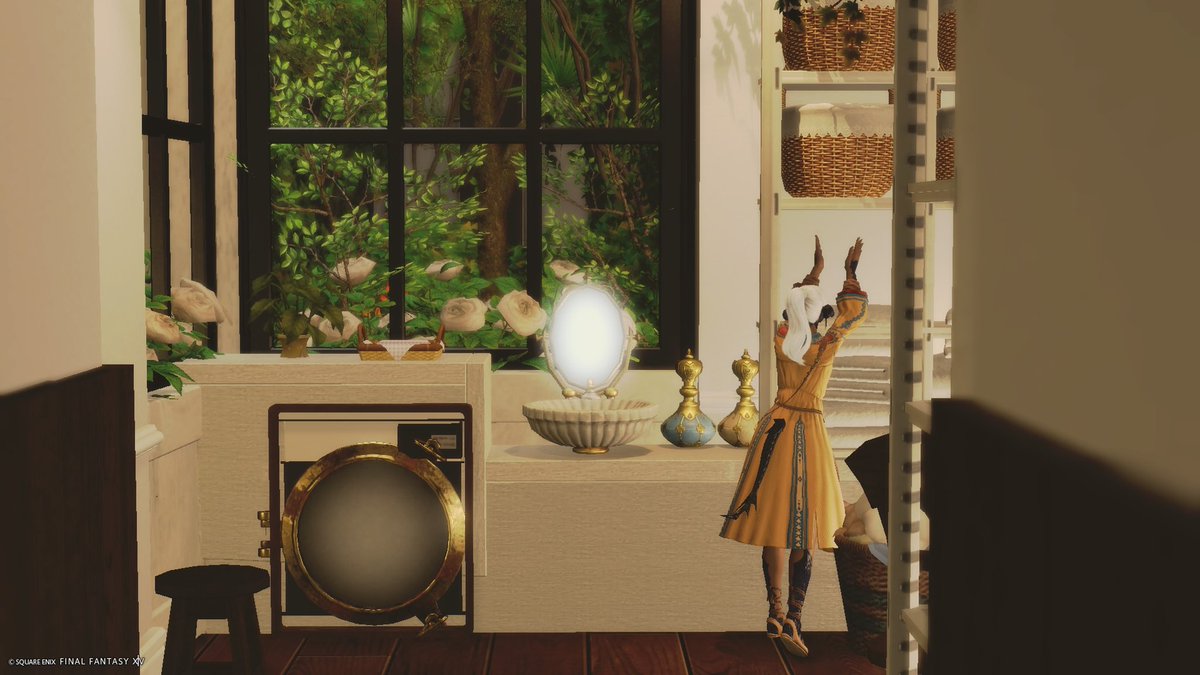 casa_okoy's tweet photo. 『 向日葵畑🌻 』
#KH_housing
向日葵畑ヤバーーー!!!　って大興奮しながらSS撮ってきました🌻　畑側からお家見た時にお家の外壁もちゃんと作ってるの流石すぎて……!!!　ランドリールームも可愛くて外国のお家みたいな素敵空間でした🫶 https://t.co/IN1g2dOAMe