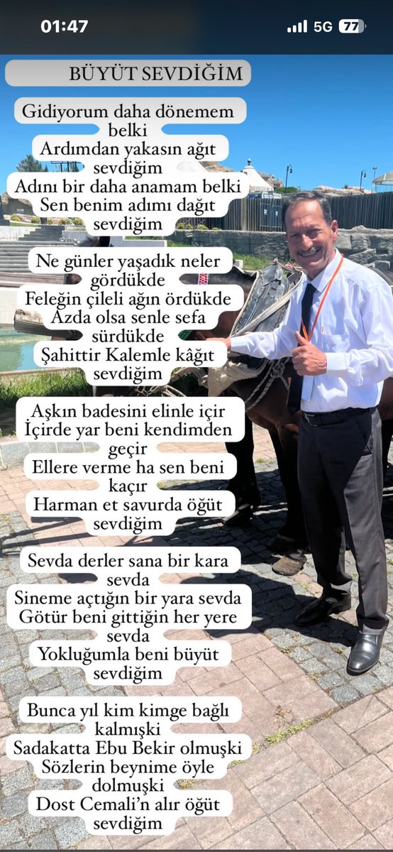 MuzikDost's tweet photo. Gidiyorum daha dönemem belki 
Ardımdan yakasın ağıt sevdiğim 
Adını bir daha anamam belki
Sen benim adımı dağıt sevdiğim 
Ne günler yaşadık neler gördükde 
Feleğin çileli ağın ördükde 
Azda olsa senle sefa sürdükde 
Şahittir Kalemle kâğıt sevdiğim
Aşkın badesini elinl
Dost Cemali https://t.co/xjh7a0NUh1