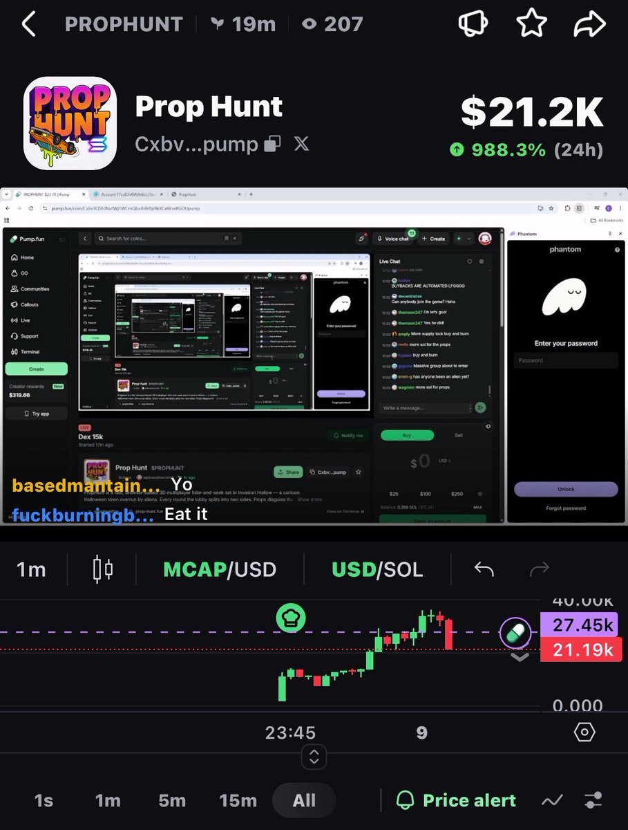 LMZjkn's tweet photo. 🚀 5.2× profit from my call on $PROPHUNT

CA: Cxbv3QShJNufWj1WCmQbaJb8rBp9kXCxRFaxBGDUpump

🔐 VIP TG members got in early.

#Solana #Memecoin #Degen https://t.co/tbygn7GEz7