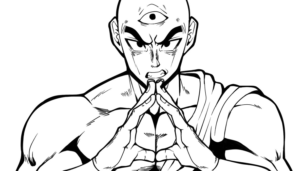 Rybon6's tweet photo. Hice un Tien Shinhan https://t.co/tw0E0AHjuX