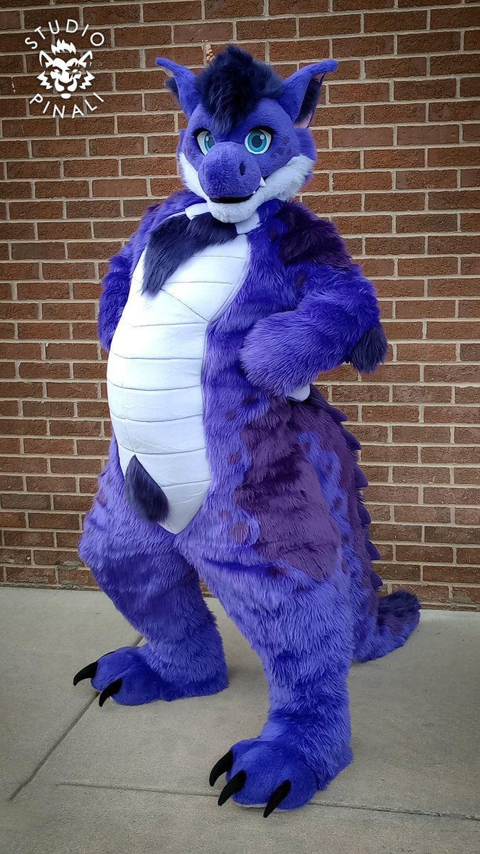 StudioPinali's tweet photo. It's Jaz! This kobold/croc has the biggest tail I've ever made and a plush scaly tummy for excellent hugs 🤩 https://t.co/avxOHeeC00