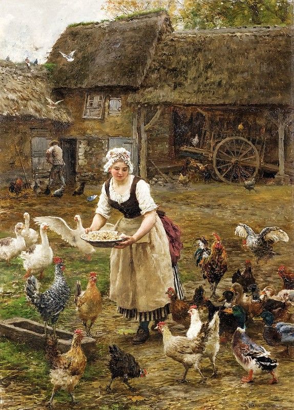 arte_angela's tweet photo. MARIE FRANCOIS FIRMIN GIRARD
Pintor Francés
1838-1921
"La Comida de las Gallinas" https://t.co/iNk1Uc4nOc