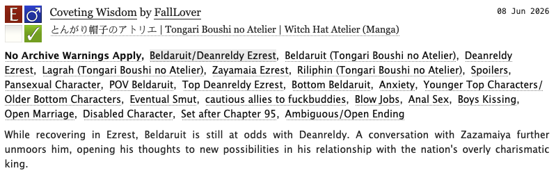 Fall__Lover's tweet photo. Chapter 4 of my #deanruit fanfic. Deanreldy returns for more fun with Beldaruit. https://t.co/J0mNP6UIji