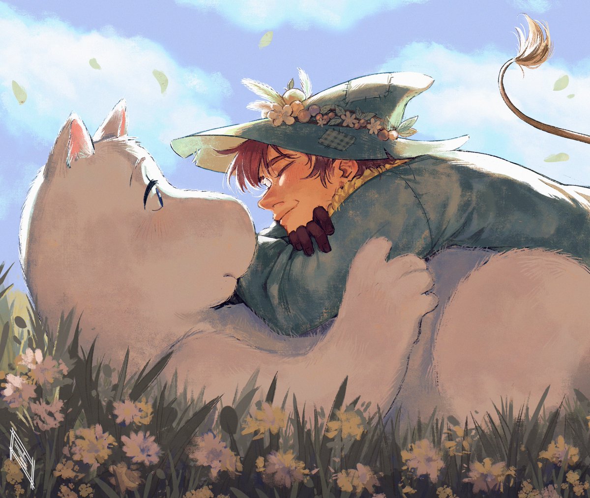 wolfciel_'s tweet photo. Happy pride month! 🏳️‍🌈🏳️‍⚧️✨

#moomin #snufmin https://t.co/OqKKhl9jy5