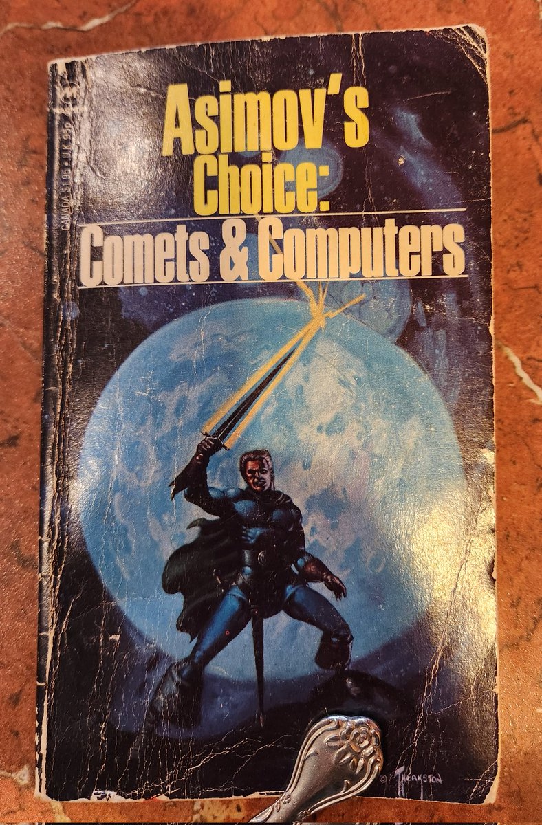 MalMoncrief's tweet photo. The 3 laws of humans, from the 1978 story "Roborules" by Jay A. Parry. In "Asimov's Choise: Comets &amp; Computers" edited by Isaac Asimov. NY: Dale Books, 1978. https://t.co/Yft5vAkdmX