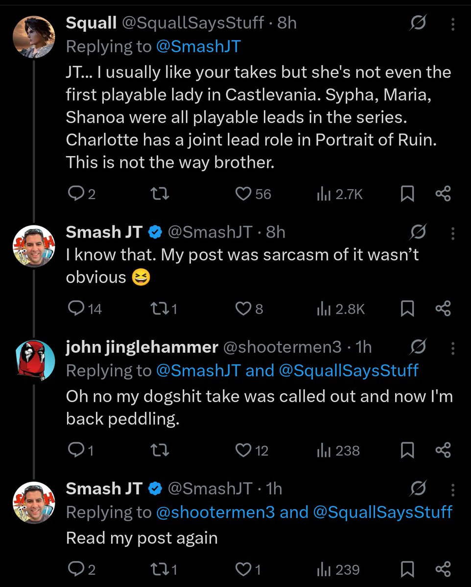 Wargamingdad21's tweet photo. He is back peddling again. @SmashJT how many times until you admit you're not a gamer. https://t.co/CPH5eVQNvY