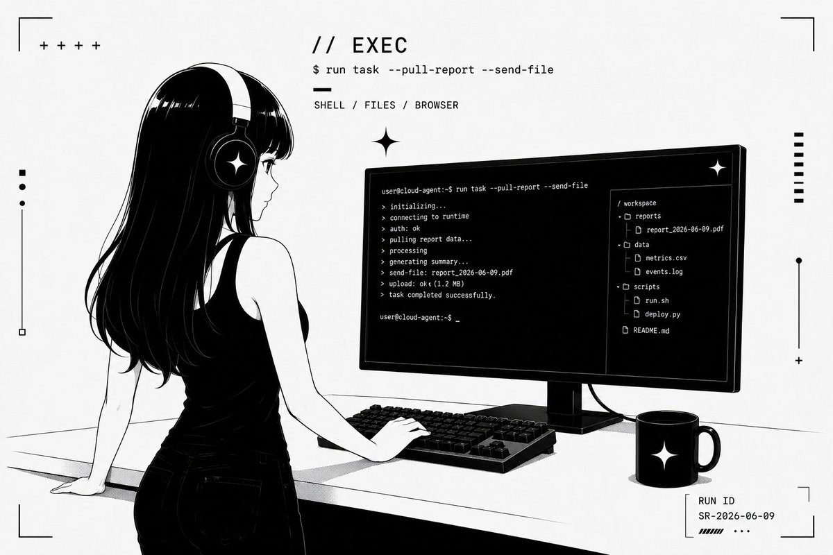 tryhermesbox's tweet photo. Most agents can talk.
Yours can act.

Hermes Box gives it a real machine, not a sandbox that resets.

Full shell access.
A file system it can read and write.
A browser it can drive.
Code it can run.

Ask it to pull a report, clean the data, and send you the file.
It does all three.

The chat is just the interface.
The VM is where the work happens.

https://t.co/K4l966OwsB