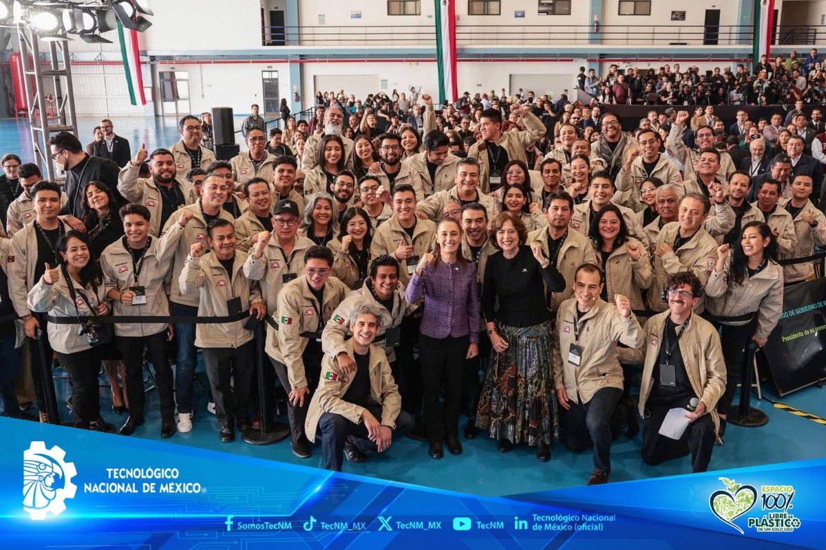 TecNM_MX's tweet photo. la innovación y el desarrollo sustentable de México.

Olinia demuestra que cuando la ciencia, la educación y la tecnología trabajan en favor del país, los resultados transforman el presente y construyen el futuro.
Leer más 👇🏾 
https://t.co/Fc9bxhljaA
#TodosSomosTecNM #Olinia https://t.co/f5ScY6KA8i