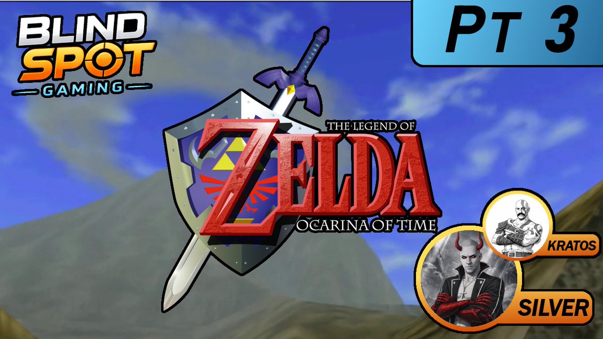 BlindSpotGamin's tweet photo. Going Live in 1 hour! Part 3 of the original Legend of Zelda: Ocarina of Time with @Silver__Scarlet as the Blind Player and @KratosElGreatos as the Spotter. See you there! https://t.co/l61tVNx0AC