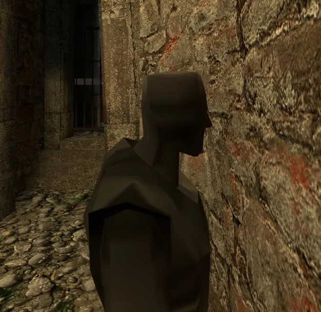 DJKhaledThe3rd's tweet photo. @realsp00kface also for some reason his ponytail is just gone in hl2 despite nothing else being changed to the model geometry https://t.co/2bTMTTLHsm