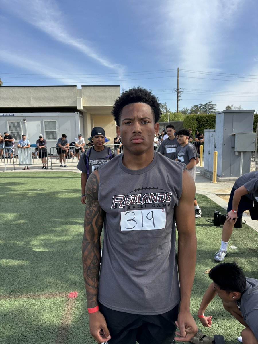 alecsimpson5's tweet photo. 📍@UofR_Football Camp this afternoon! Some elite talent out here competing! #CatapultOnTheRoad Pictured: ‘29 WR @RickeyMann93888 out of @chaparralpumafb. https://t.co/PLaBh2hgFn