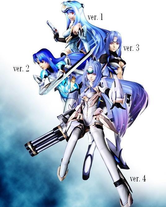 Nerderaid's tweet photo. @TheSunV61821798 @HeroOfCanton42 @felicia_cos Ps2 era. KOS-MOS has 4 different versions. https://t.co/8APtvGD1Os