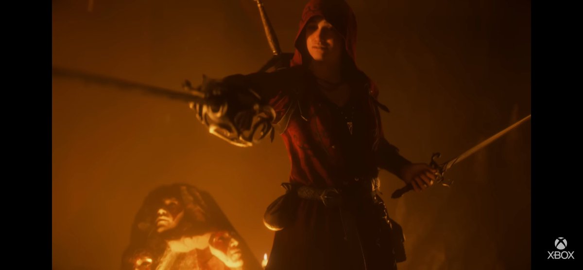 KidTriple87's tweet photo. Unmasked Jack of Blades in the #Fable trailer? 🤔 https://t.co/0tIu1YrcTB