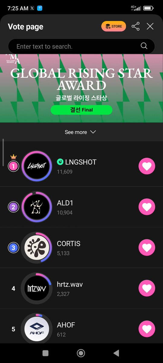 barudak4sho's tweet photo. KM CHART AWARD FINAL VOTE UDAH DIBUKA‼️

ayo shotties mulung di Upick,my1pick, dan idolchamp🫵🫵 https://t.co/c2Sx2ndEDV