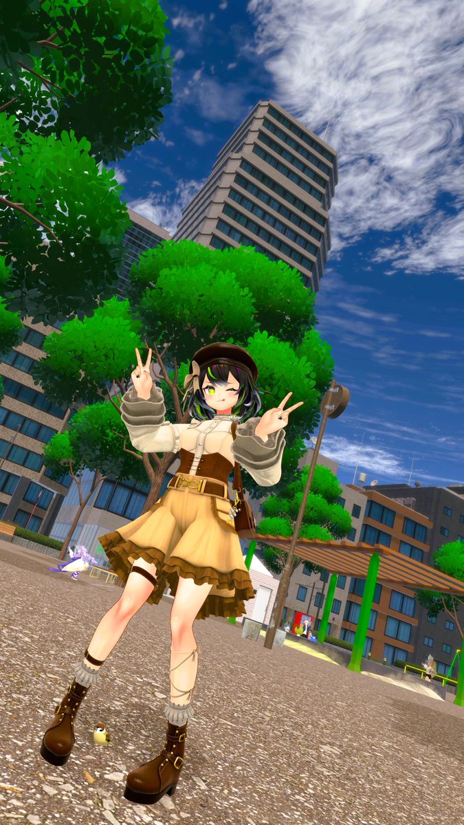 6/8の #VRC撮影の集い は「木編公園～都会のオアシス～ Kiamu Park