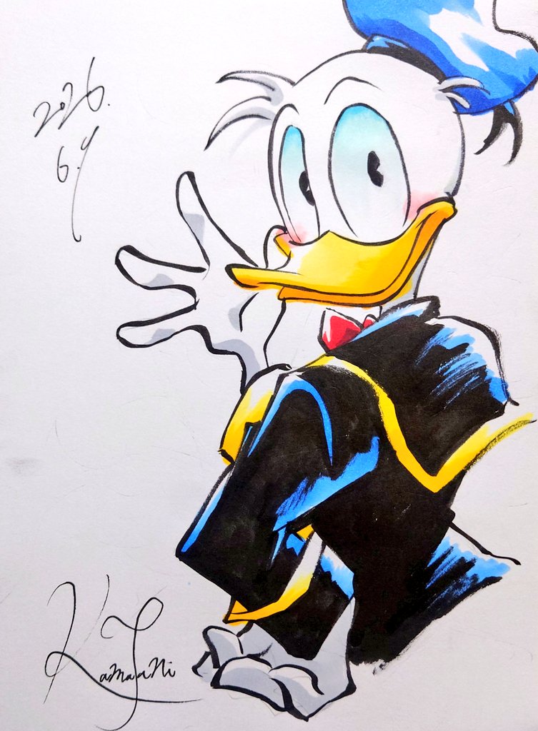 HTF_4242564's tweet photo. ドナルドお誕生日おめでとう
すっかり忘れてて、今大急ぎで描いた💦

いつまでも大好きだよドナルド https://t.co/N2NihFLhr0