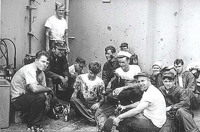judymorris3's tweet photo. State of Israel and Lyndon B Johnson Deliberately Murdered 34 American Sailors in 1967, Fabricated Massive Cover-Up Still in Effect After 55 Years #USSLiberty 

LBJ and Israel didn't want any survivors. 

"In June 8, 1967, Israeli air and naval forces—with covered over insignia—fired rockets, torpedoes and napalm on a U.S. spy ship, the USS Liberty, in the Mediterranean Sea, killing 34 Americans and injuring 174 more. A secret congressional hearing revealed that two of the pilots were Americans—ex-Navy fliers.[1]

A survivor stated that the ship’s deck afterwards looked “like the floor of a slaughterhouse, with pieces of flesh, bone, hair, various organs and everything else…held in place by dried blood.”....

George Golden, the USS Liberty’s chief engineer and a Purple Heart recipient, told BBC journalist Peter Hounam “they didn’t want any survivors. I was told when we got to Malta—and I’m not going to mention any names—that their orders were to sink that ship and kill everyone on it….the crew all feel that McNamara and Johnson were looking for an excuse to jump in and help Israel.”

https://t.co/Nu89bbJ4Ai