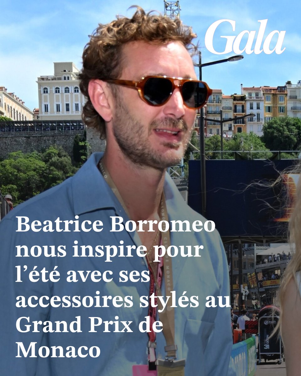 GALAfr's tweet photo. Bandeau vichy, lunettes rétro et sac tressé : Beatrice Borromeo nous inspire pour l’été avec ses accessoires stylés au Grand Prix de Monaco
➡️ https://t.co/ZaKbOvqcfm 
➡️ https://t.co/ZaKbOvqcfm https://t.co/OwQSeUx9EH