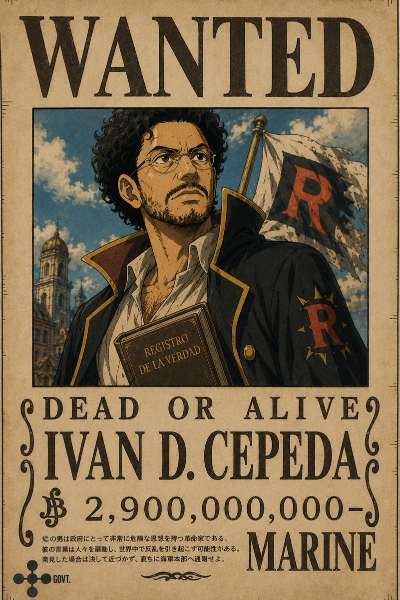 Jesut_21's tweet photo. "Decir que One Piece no tiene nada que ver con política es ignorar gran parte de la historia. No porque sea una serie sobre elecciones o partidos, sino porque habla constantemente de poder, corrupción, discriminación, censura, esclavitud, desigualdad social y gobiernos abusivos. https://t.co/104BPwdoGd